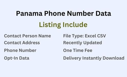 巴拿马 手机号码列表