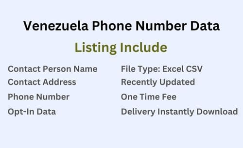 委内瑞拉 手机号码列表
