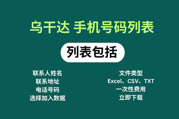 乌干达 手机号码列表